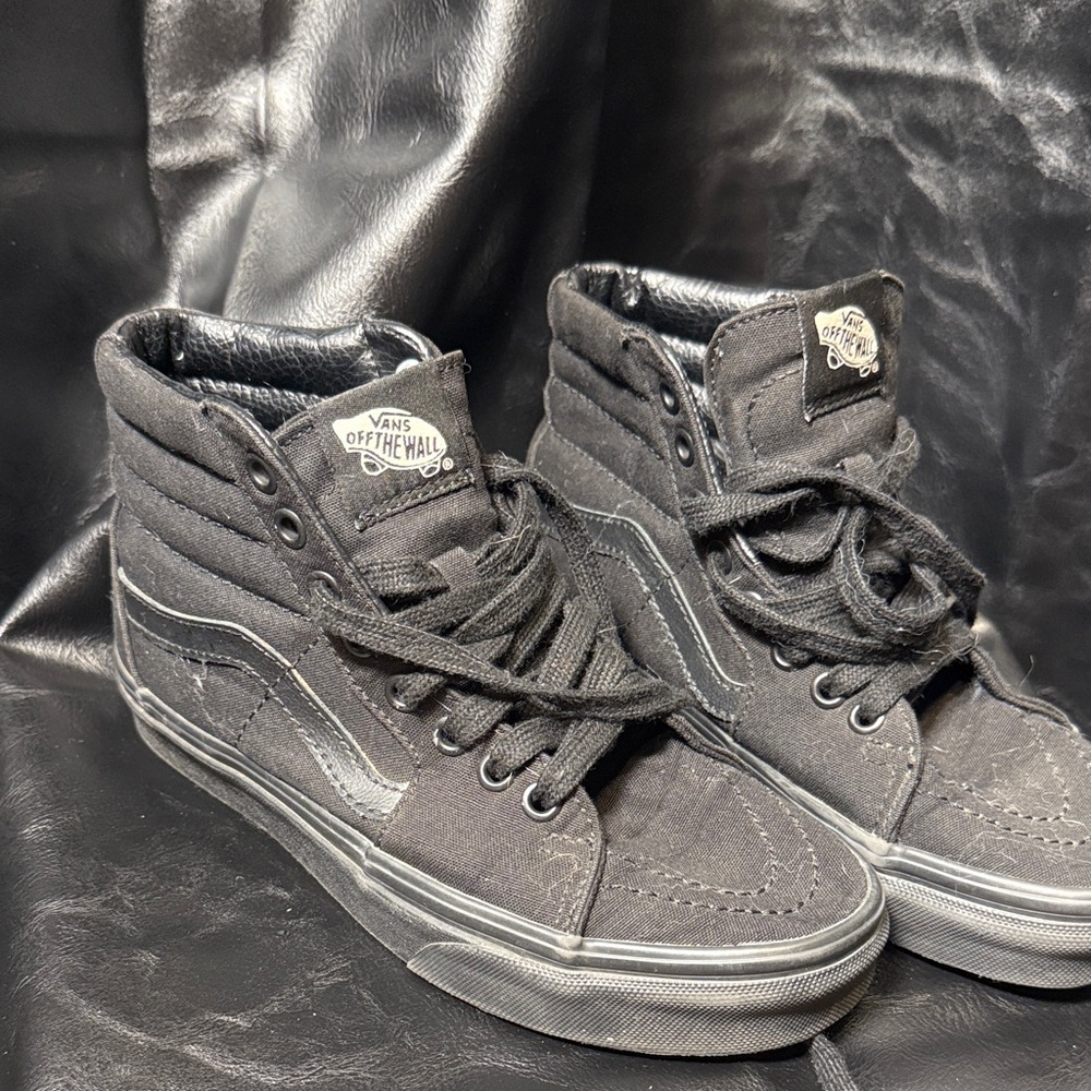 Vans Black Canvas High-Tops